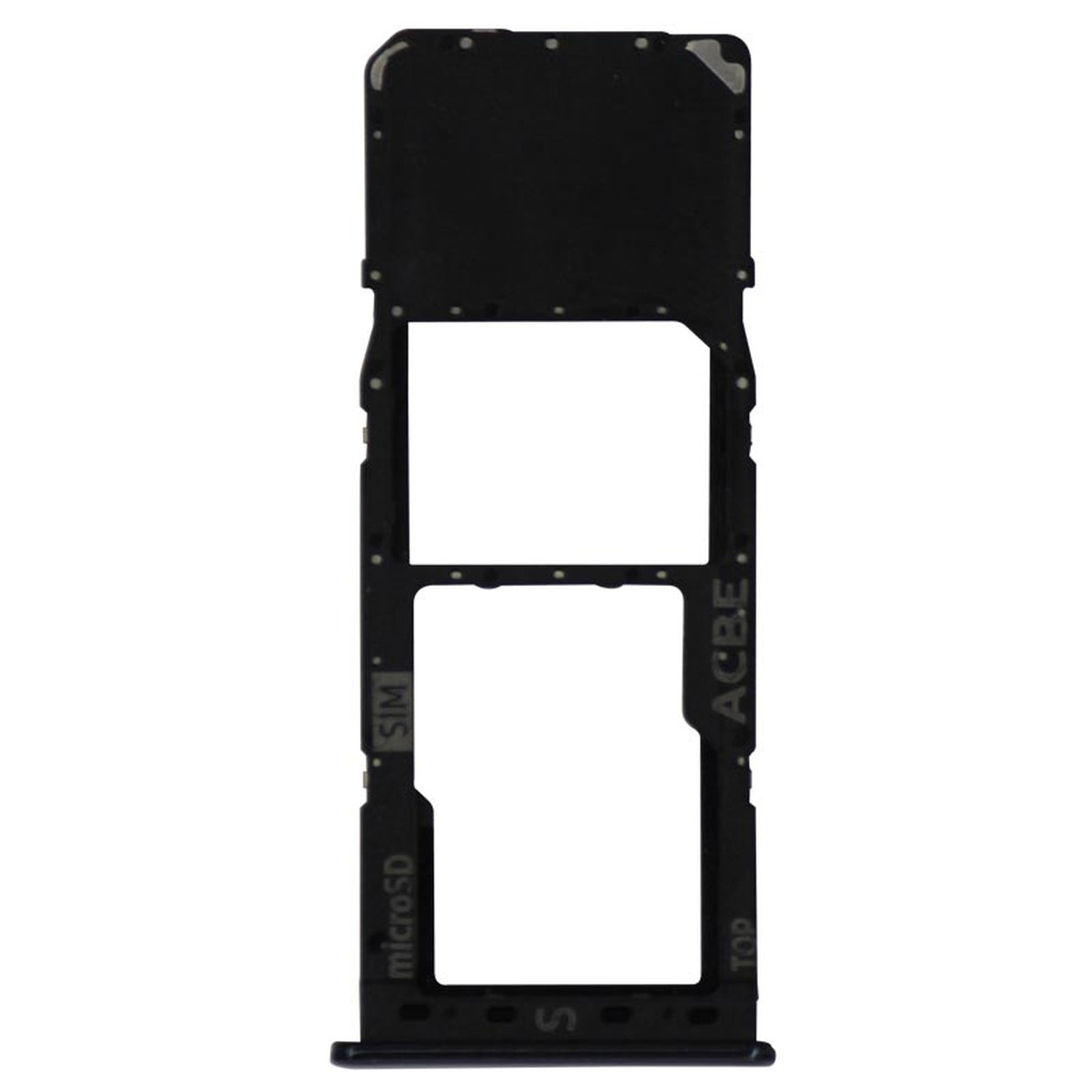 Bandeja SIM simple para Galaxy A32, A325 / 2021 / Awesome Black