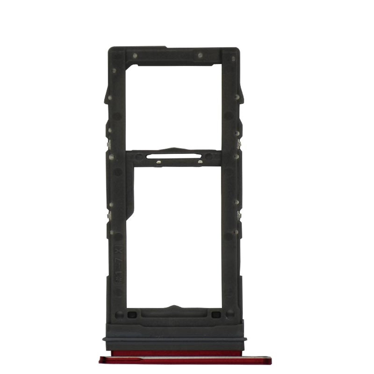 Bandeja SIM simple para Galaxy S20 Plus / S20 Ultra (G985), Aura Red