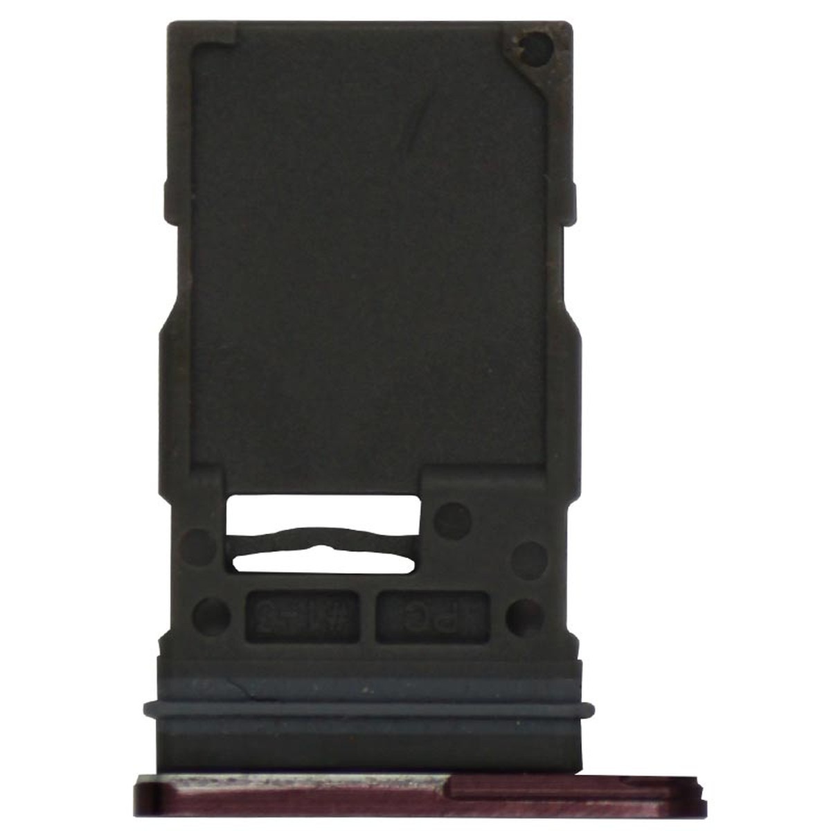 Bandeja SIM simple para Galaxy S22 Ultra 5G (S908), Burgundy — imagen 2