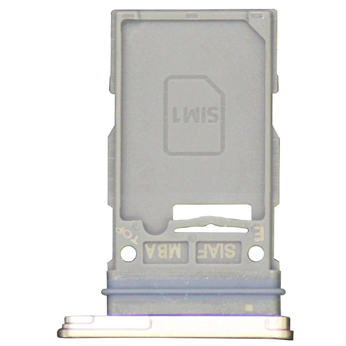 Bandeja SIM simple para Galaxy S23 5G / S23 Plus 5G (S911), Cream