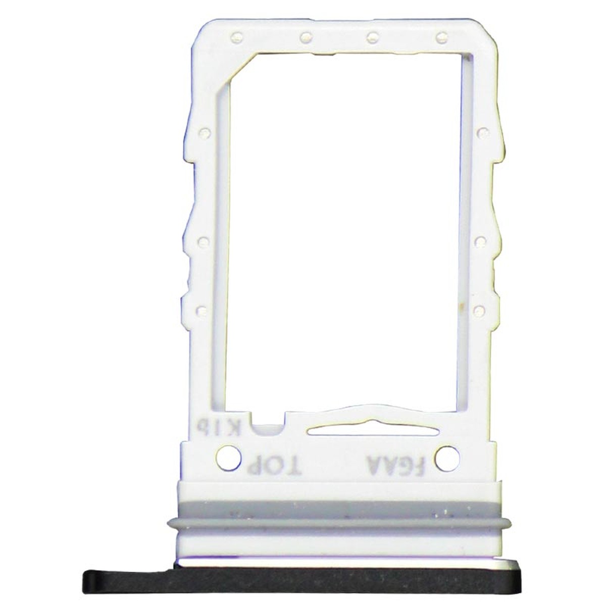 Bandeja SIM simple para Galaxy Z Flip3 5G (F711), Phantom Black