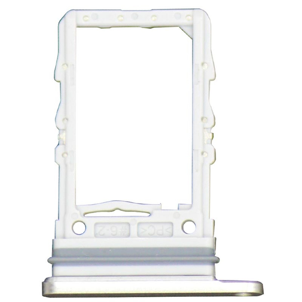 Bandeja SIM simple para Galaxy Z Flip3 5G (F711), White — imagen 2