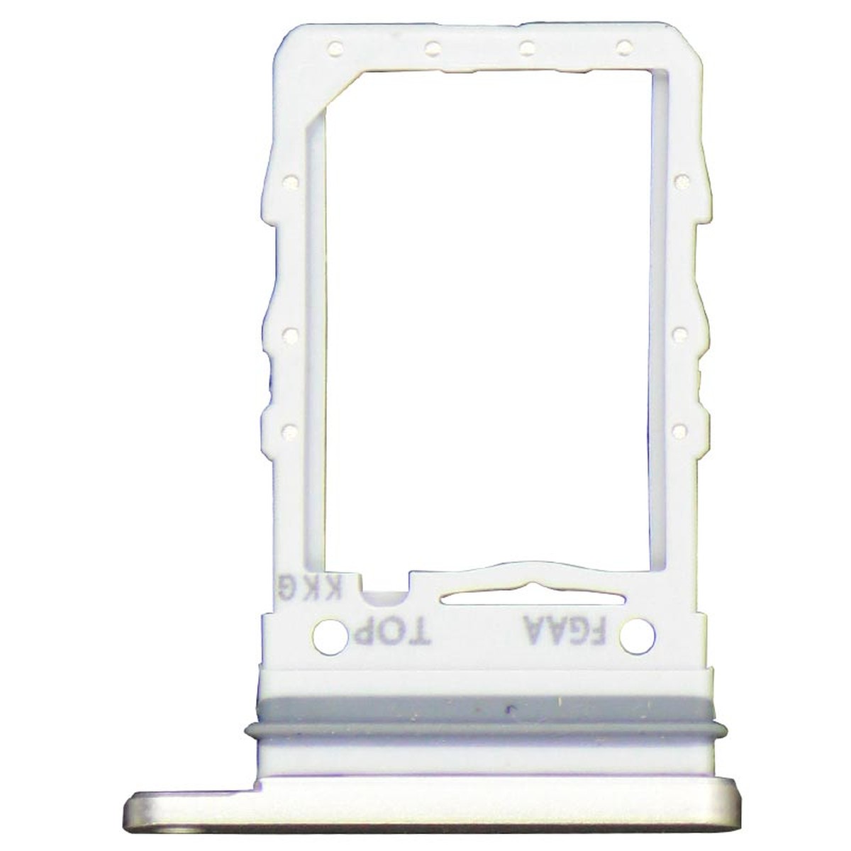 Bandeja SIM simple para Galaxy Z Flip3 5G (F711), White