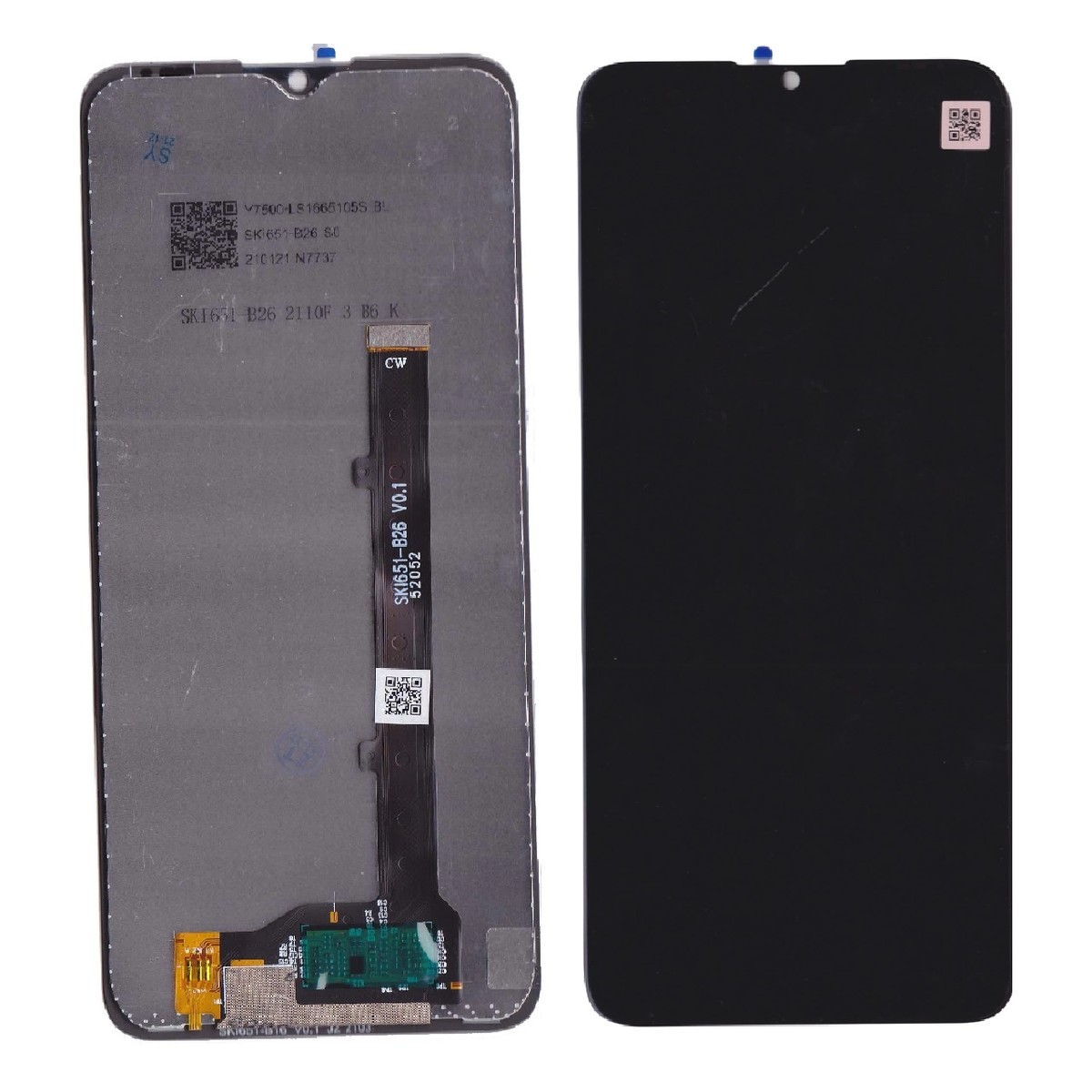 Pantalla LCD con táctil para ZTE Blade A51 / ZTE Blade A71, Negro