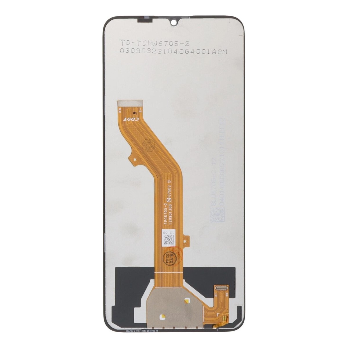 Pantalla LCD con táctil para TCL 40 SE, Negro