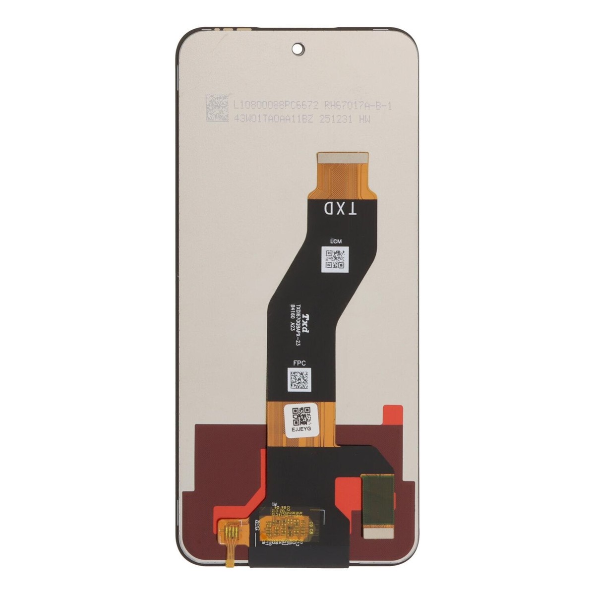 Pantalla LCD con táctil para Tecno Spark 30C 5G, Negro