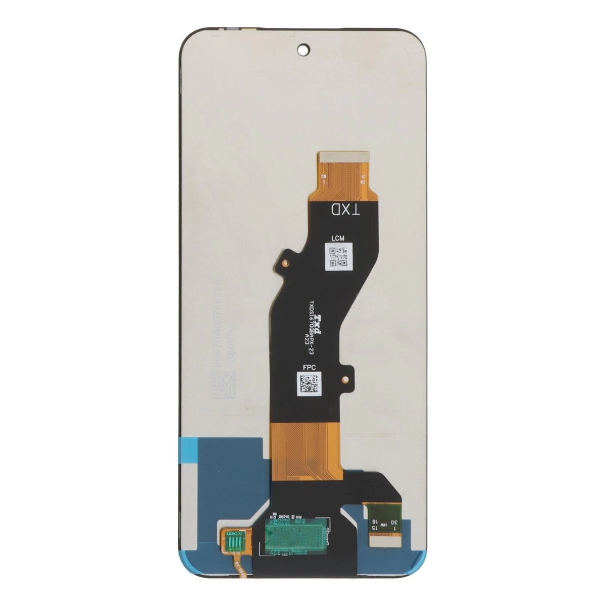 Pantalla LCD con táctil para Tecno Spark Go 1S, Negro