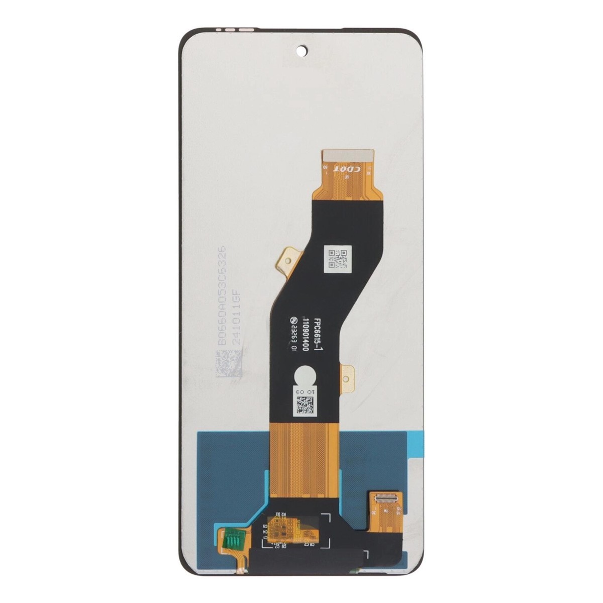 Pantalla LCD con táctil para Tecno Spark 20C, Negro
