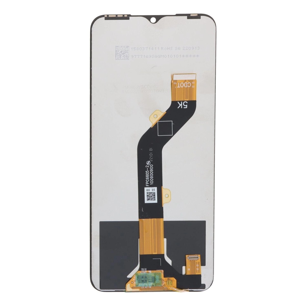 Pantalla LCD con táctil para Tecno Spark 8C, Negro