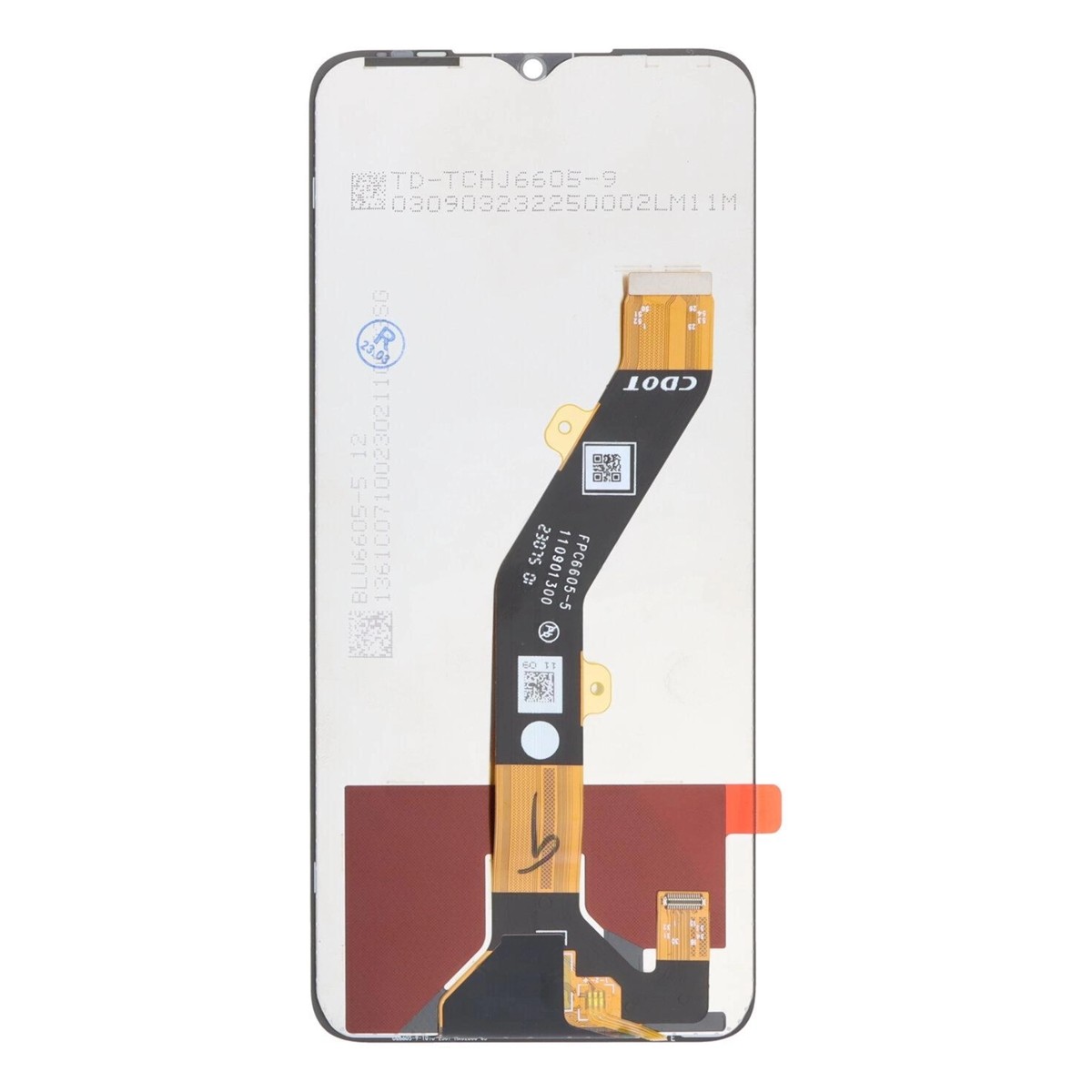 Pantalla LCD con táctil para Tecno Spark Go 2023, Negro