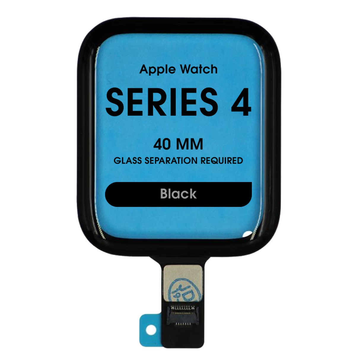Panel táctil (digitizer) para Apple Watch Series 4, 40 mm / Glass Separation Required