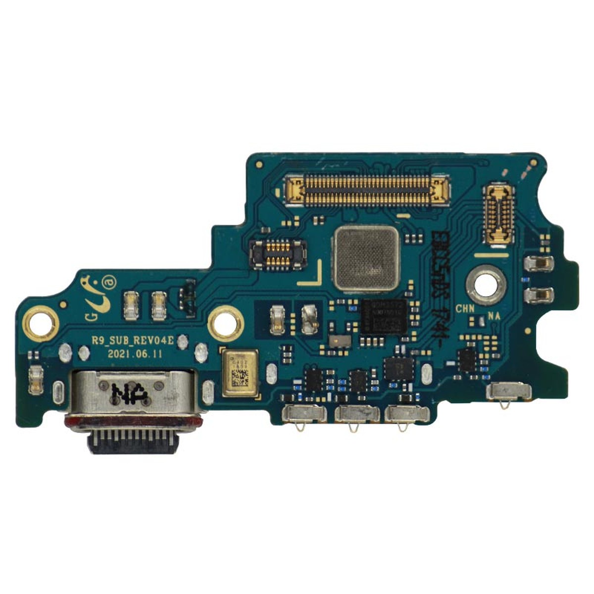 Placa de carga USB-C con lector de tarjeta SIM para Galaxy S21 FE 5G, Versión US — imagen 2