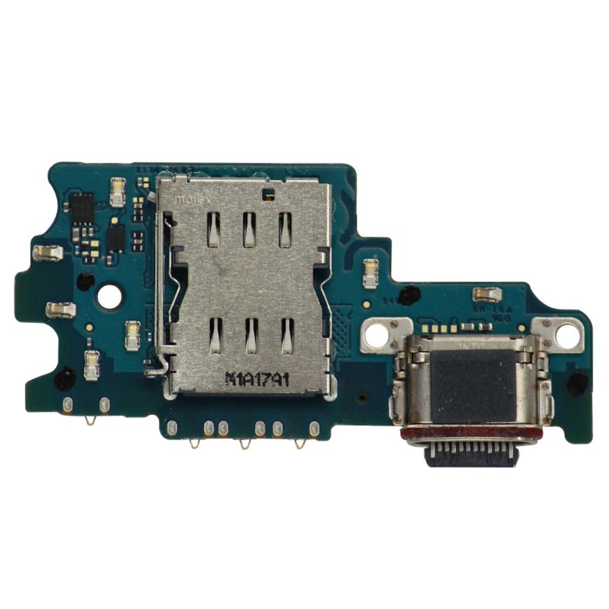 Placa de carga USB-C con lector de tarjeta SIM para Galaxy S21 FE 5G, Versión US