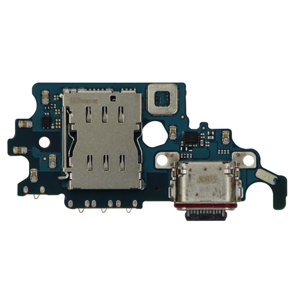 Placa de carga USB-C con lector de tarjeta SIM para Galaxy S21 (G991U), Versión US