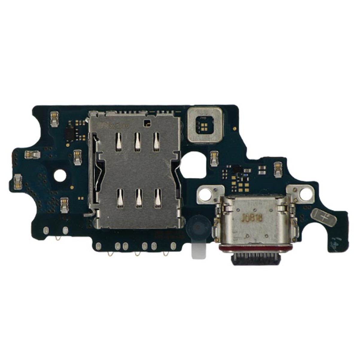 Placa de carga USB-C con lector de tarjeta SIM para Galaxy S21 Plus 5G (G906B), Versión Internacional