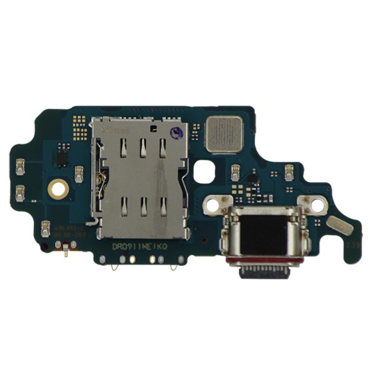 Placa de carga USB-C con lector de tarjeta SIM para Galaxy S21 Ultra 5G (G998U), Versión US