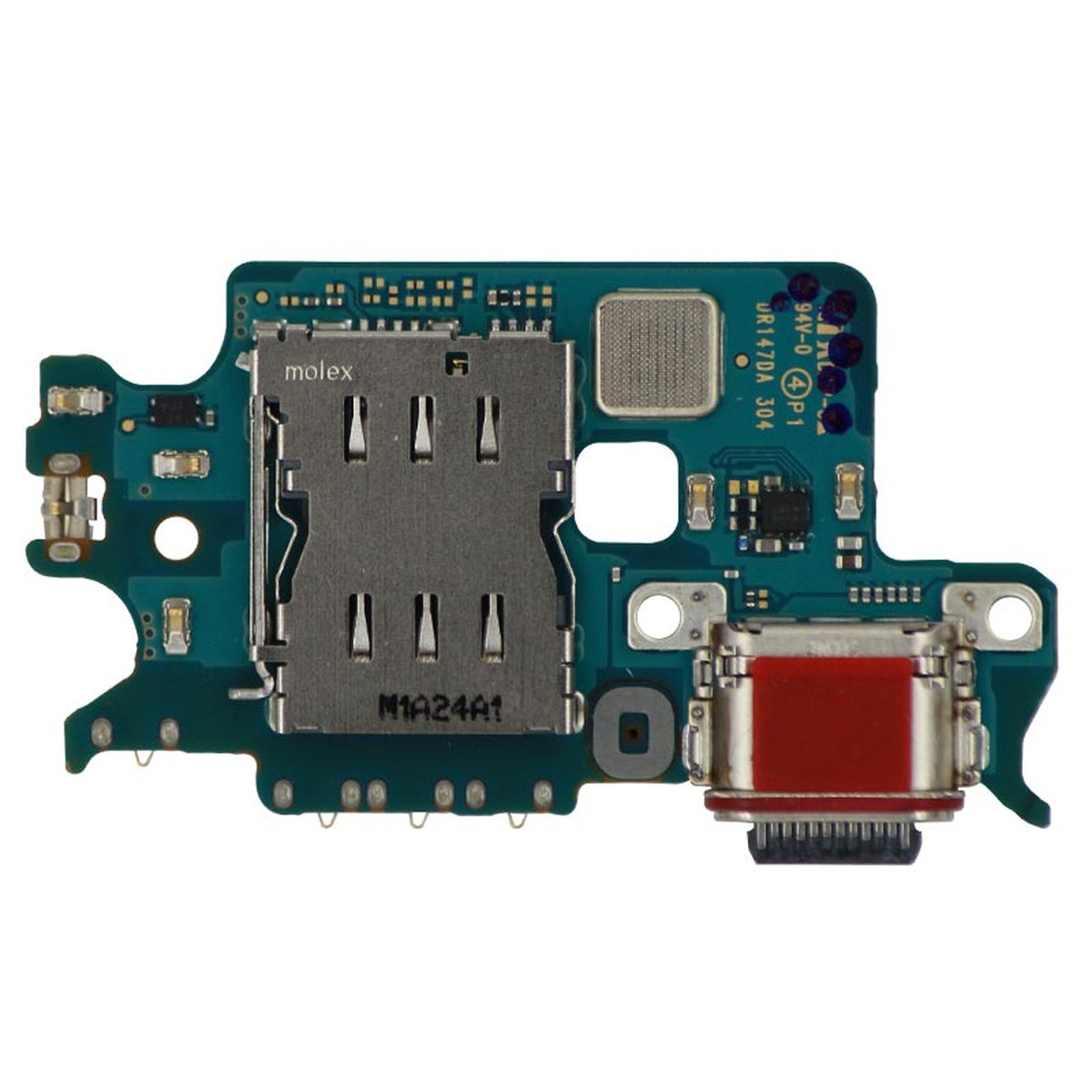 Placa de carga USB-C con lector de tarjeta SIM para Galaxy S22 5G (S901U), Versión US — imagen 2