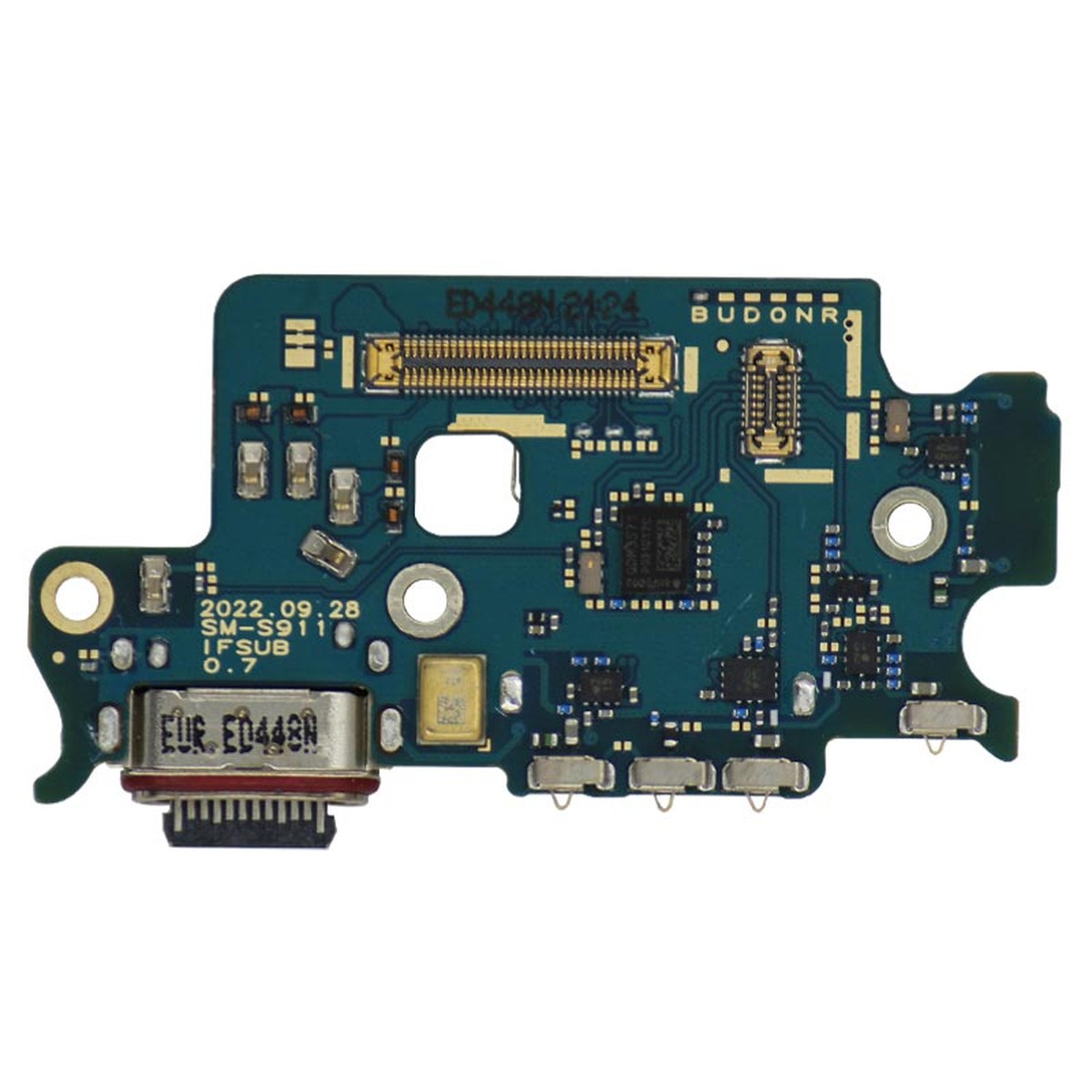 Placa de carga USB-C con lector de tarjeta SIM para Galaxy S23 5G (S911B), Versión Internacional — imagen 2