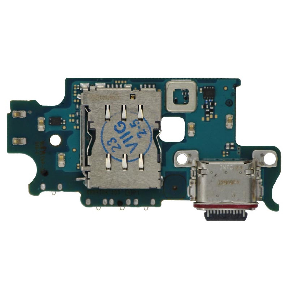 Placa de carga USB-C con lector de tarjeta SIM para Galaxy S23 Plus 5G (S916U), Versión US