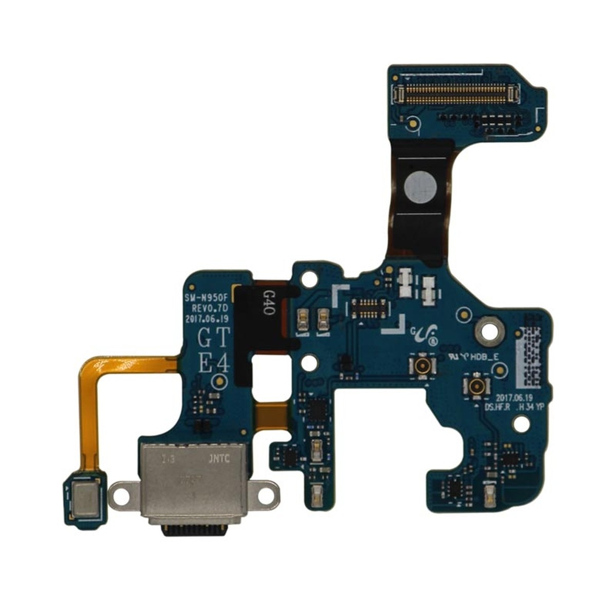 Flex de puerto de carga USB-C para Galaxy Note 8 (N950F), Versión Internacional — imagen 2