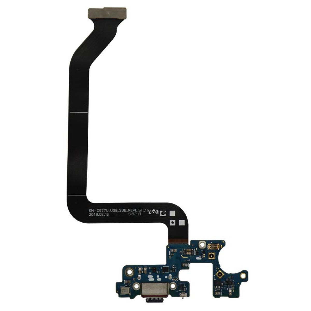 Flex de puerto de carga USB-C para Galaxy S10 5G (G977U), Versión US