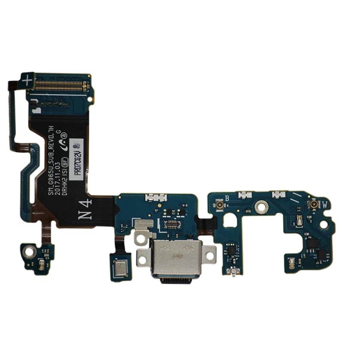 Flex de puerto de carga USB-C para Galaxy S9 Plus (G965U), Versión US