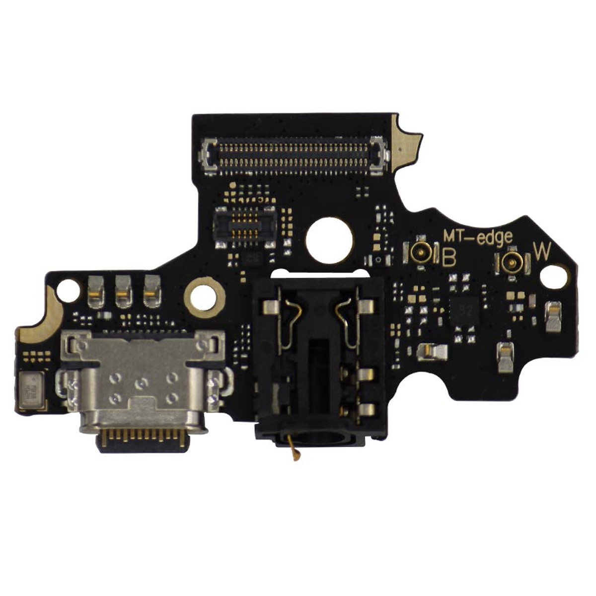 Placa de puerto de carga USB-C con jack de auriculares para Moto Edge 5G (XT2061)