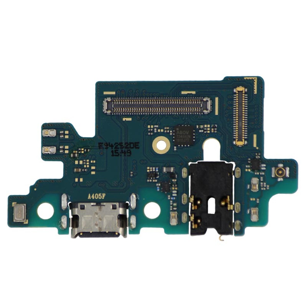 Placa de puerto de carga USB-C con jack de auriculares para Galaxy A40 (A405F), Versión Internacional