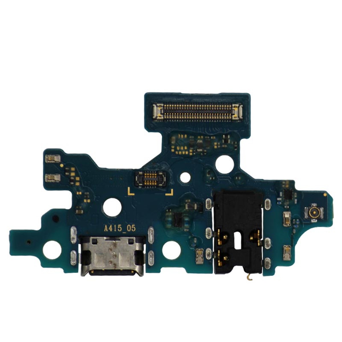 Placa de puerto de carga USB-C con jack de auriculares para Galaxy A41 (A415U), Versión US