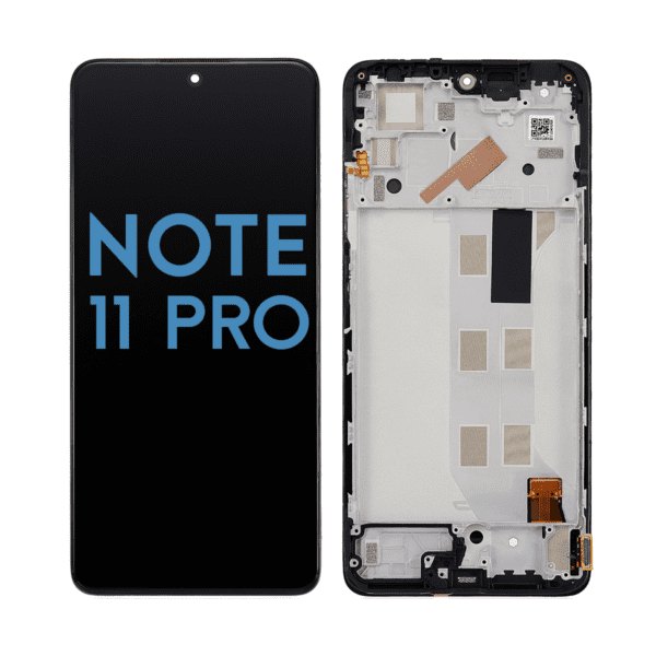 Pantalla LCD Service Pack con Marco Xiaomi para Redmi Note 11 Pro