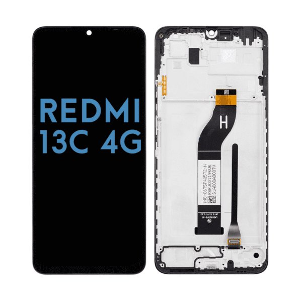 Pantalla LCD Service Pack con Marco Xiaomi para Redmi 13C 4G