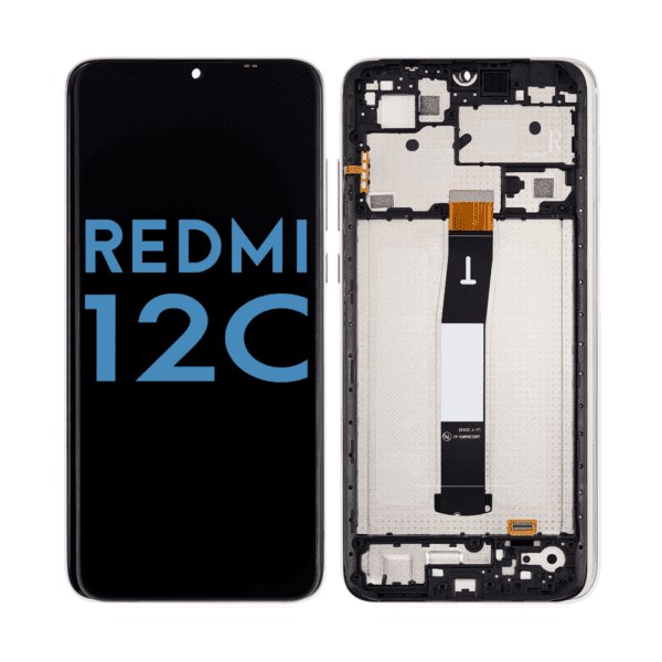 Pantalla LCD Service Pack con Marco Xiaomi para Redmi 12C