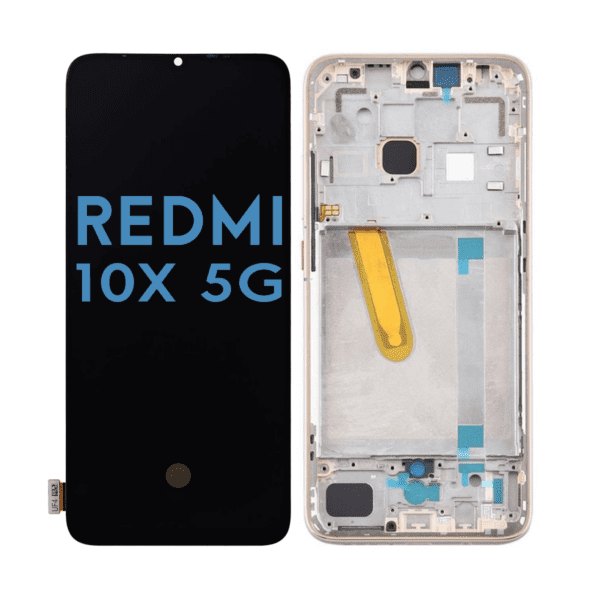 Pantalla LCD Service Pack con Marco Xiaomi para Redmi 10X 5G