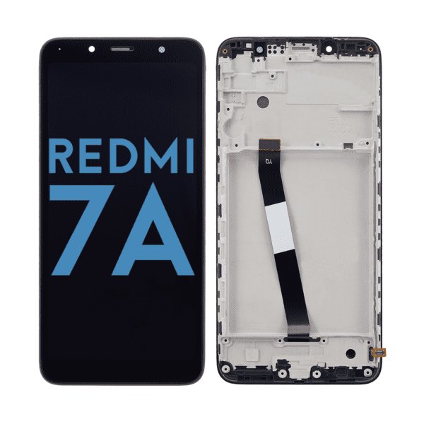 Pantalla LCD Service Pack con Marco Xiaomi para Redmi 7A