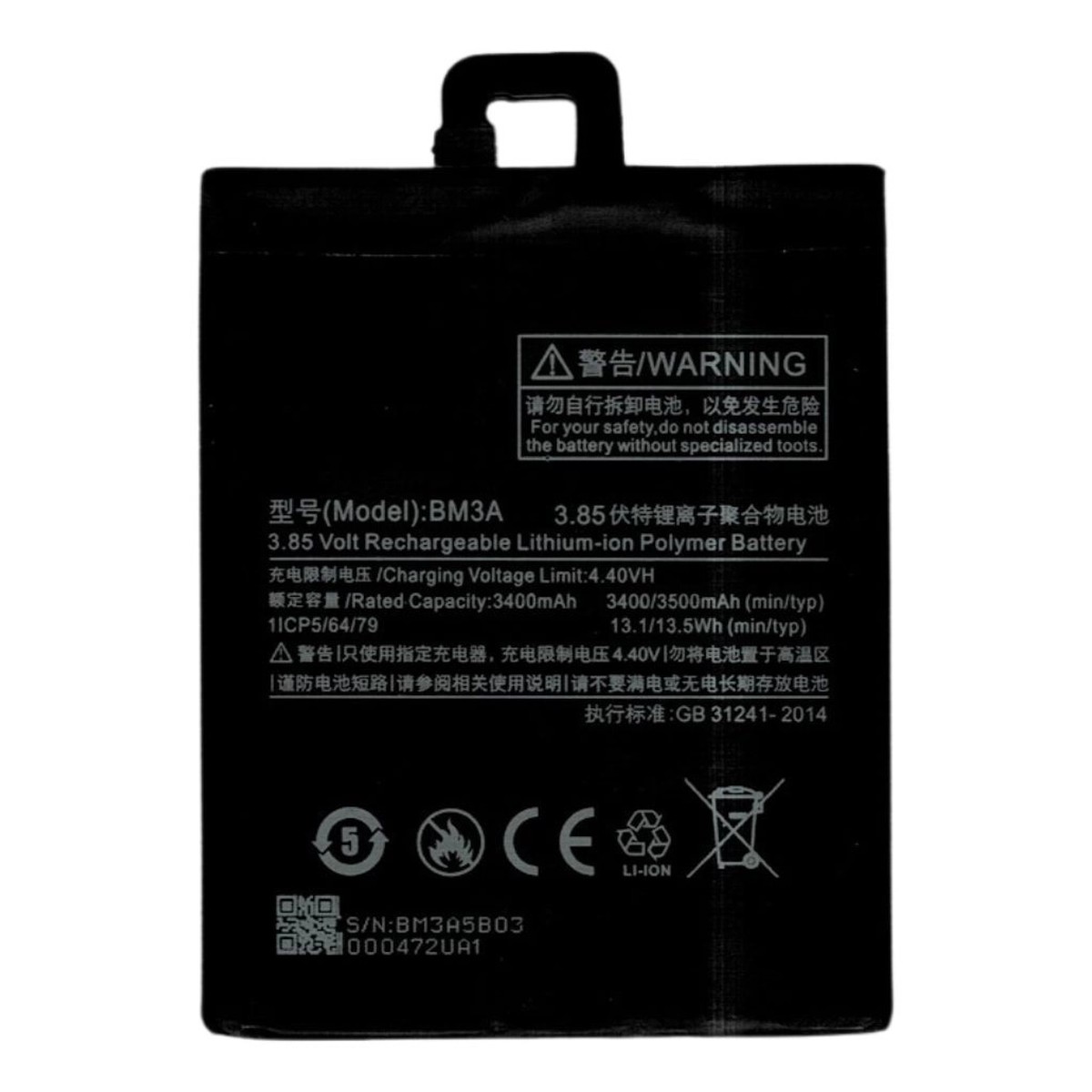 Batería Xiaomi BM3A para Mi Note 3