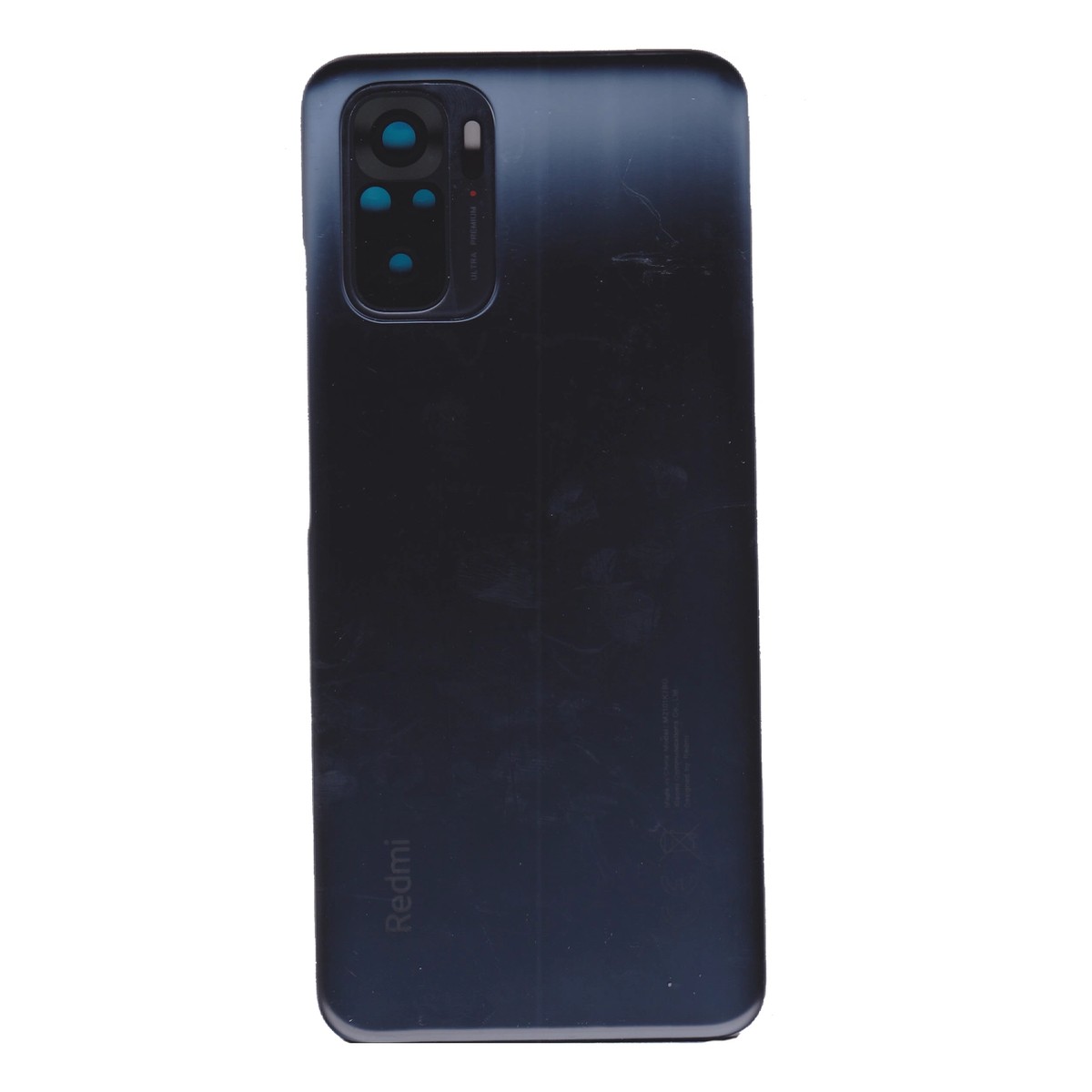 Tapa trasera con lente de cámara principal Xiaomi para Redmi Note 10, Negro