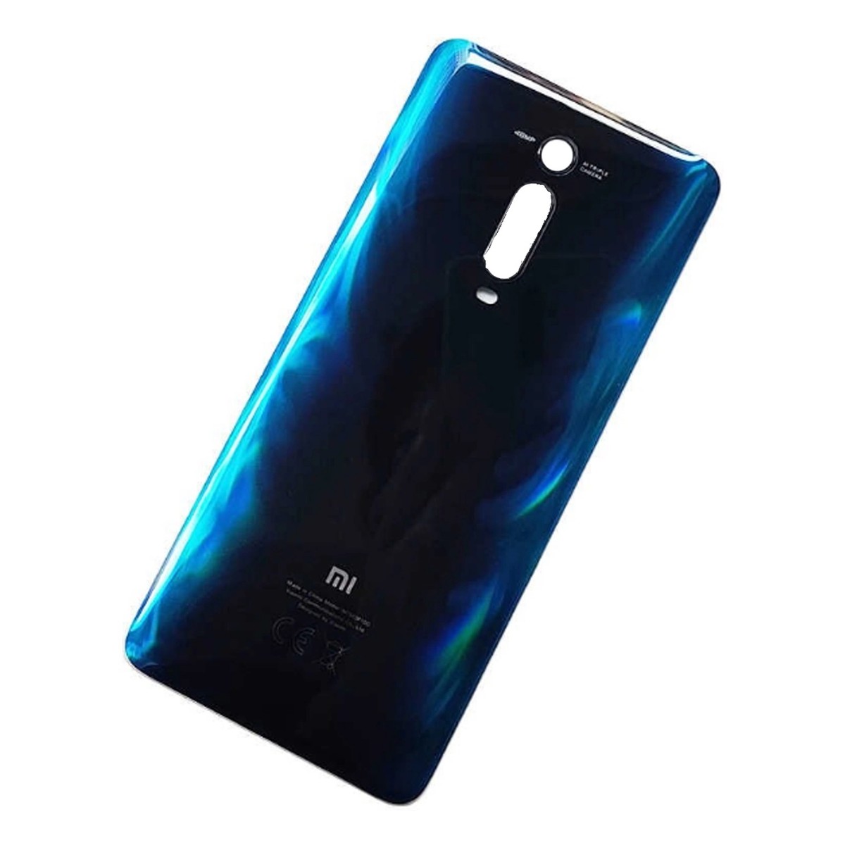Tapa trasera con lente de cámara principal Xiaomi para Mi 9T, Azul