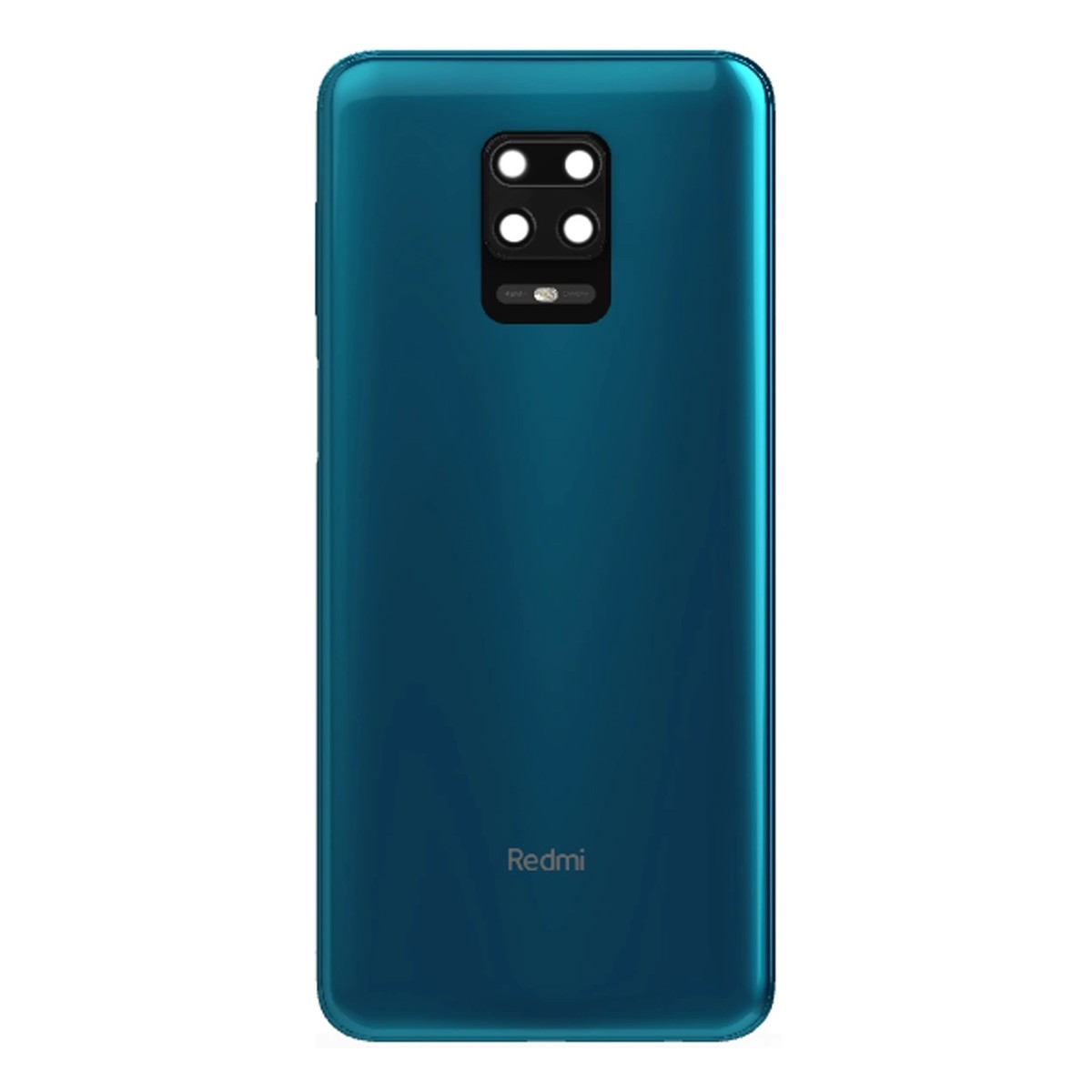 Tapa trasera con lente de cámara principal Xiaomi para Redmi Note 9 Pro, Azul