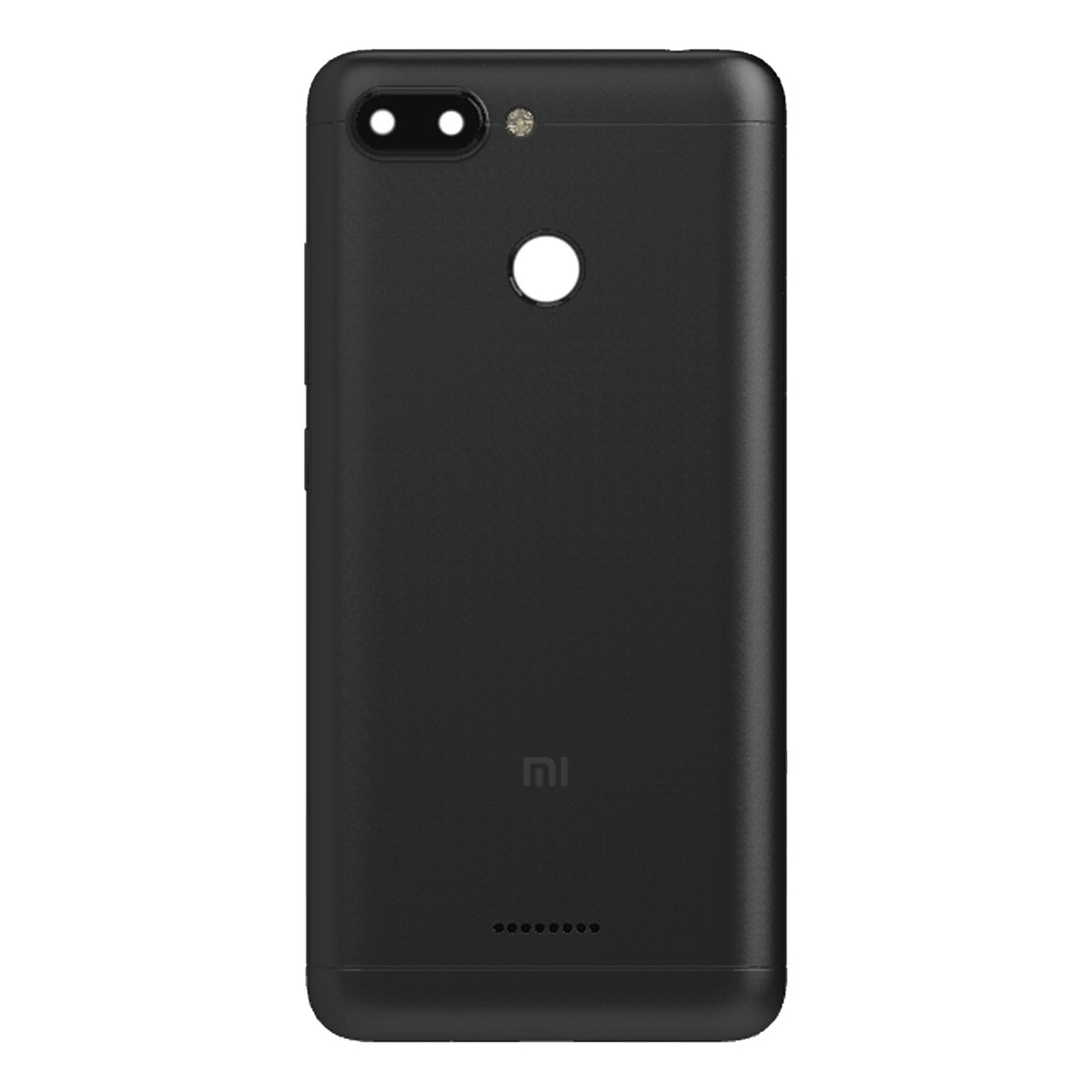Tapa trasera con lente de cámara principal Xiaomi para Redmi 6, Negro