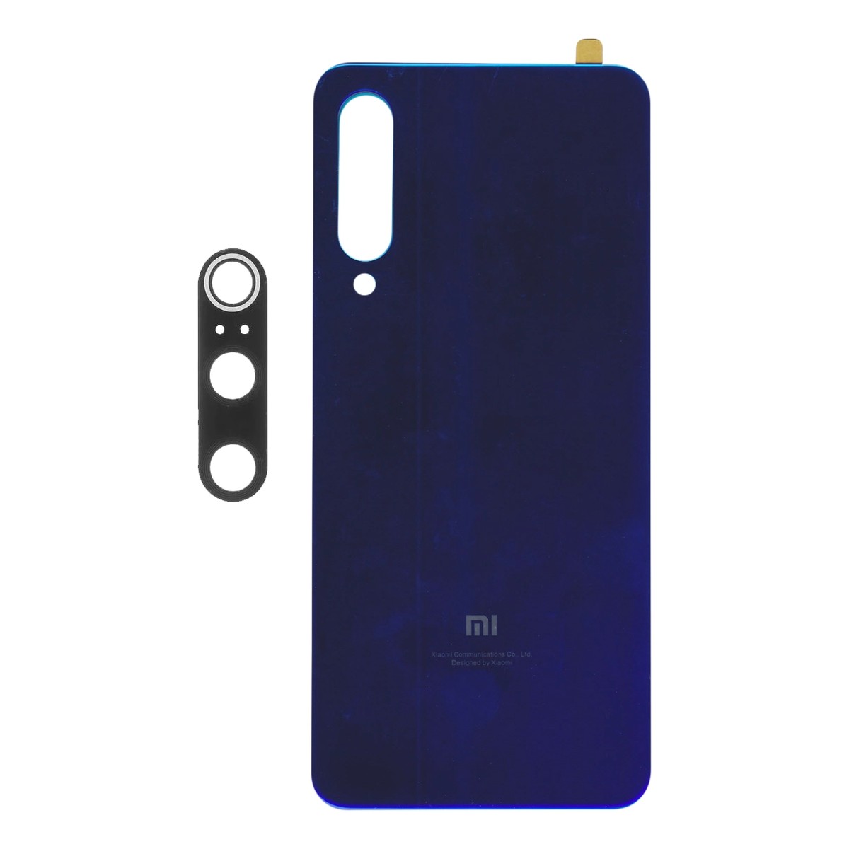 Tapa trasera con lente de cámara principal Xiaomi para Mi 9 SE, Azul