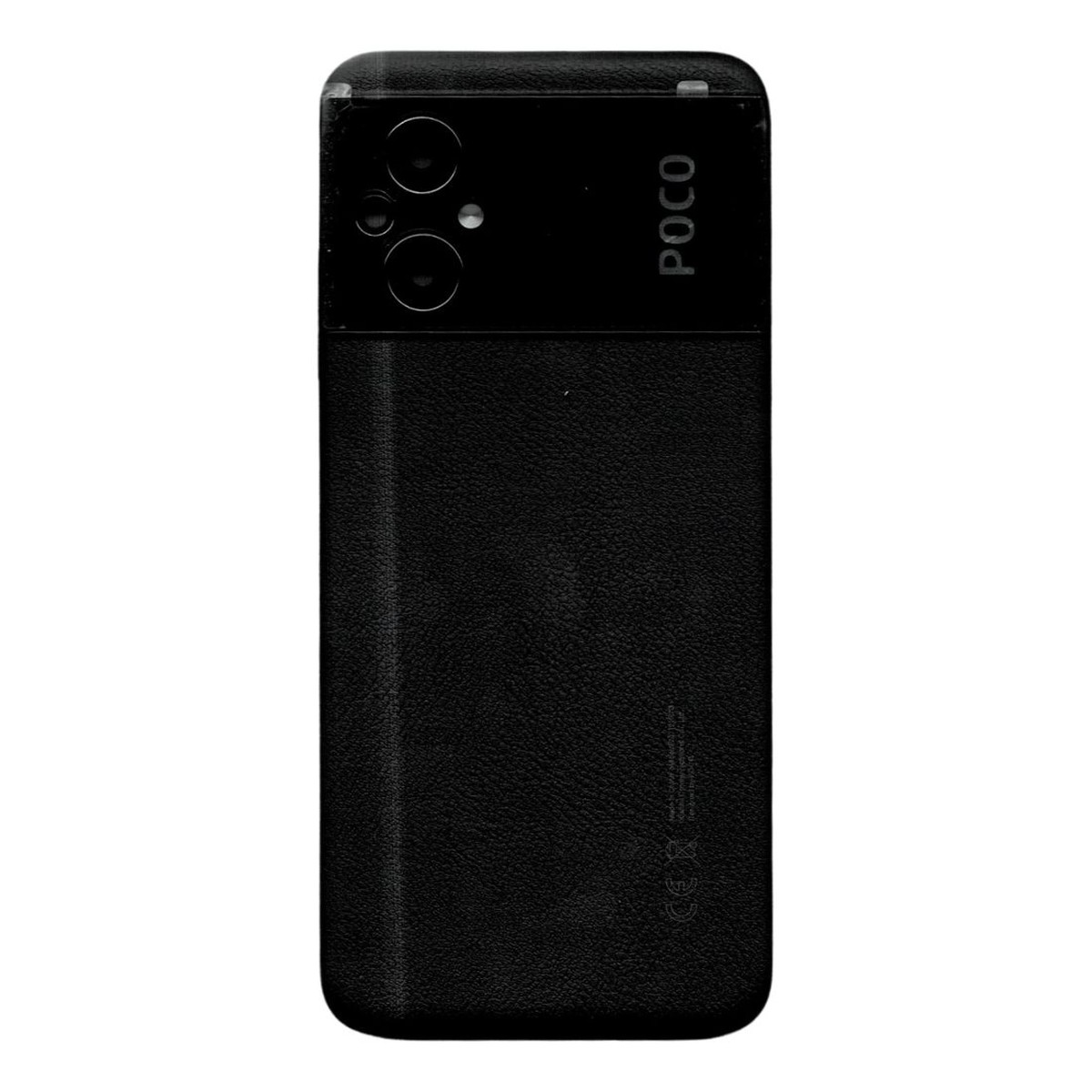 Tapa trasera con lente de cámara principal Xiaomi para POCO M5, Negro