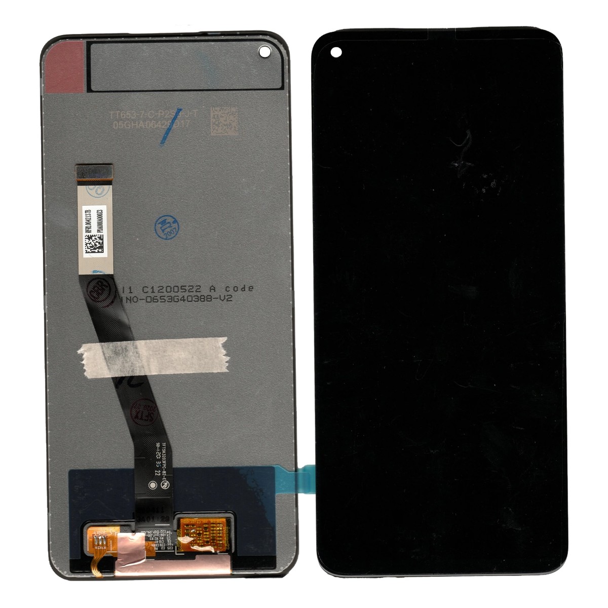 Módulo LCD con táctil Xiaomi para Redmi Note 9, Negro