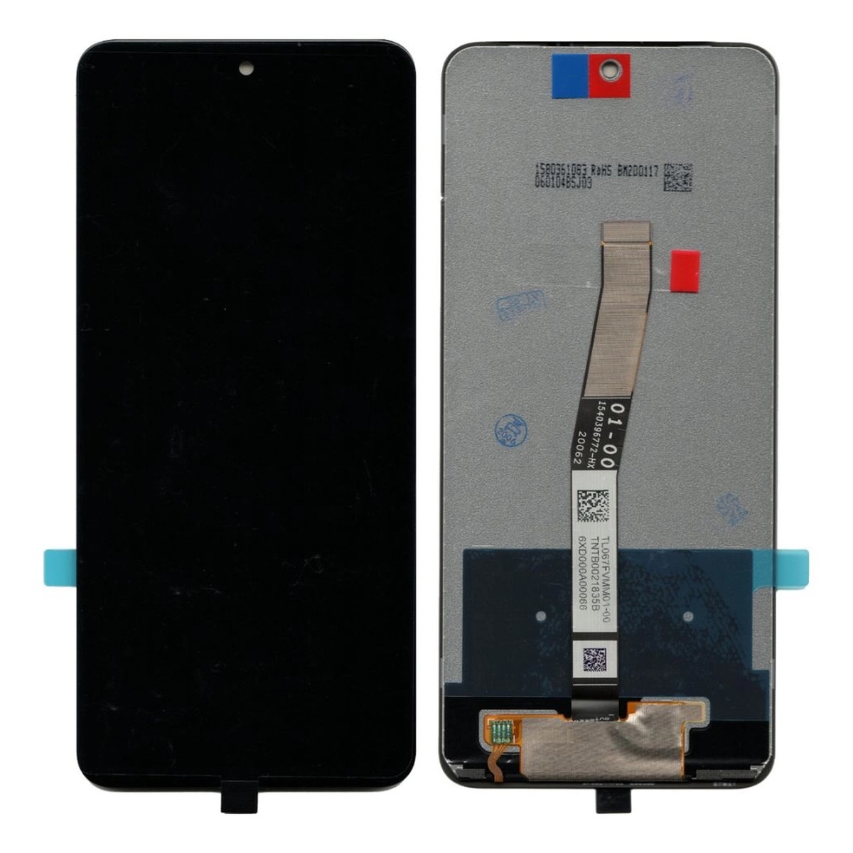 Módulo LCD con táctil Xiaomi para Redmi Note 9 Pro / Redmi Note 9S, Negro
