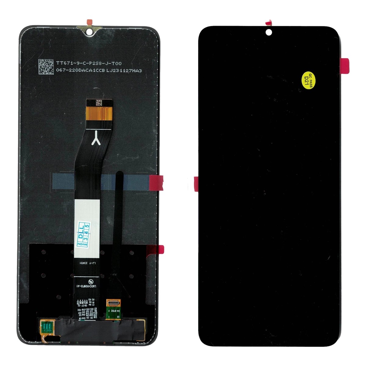 Módulo LCD con táctil Xiaomi para Redmi A3, Negro