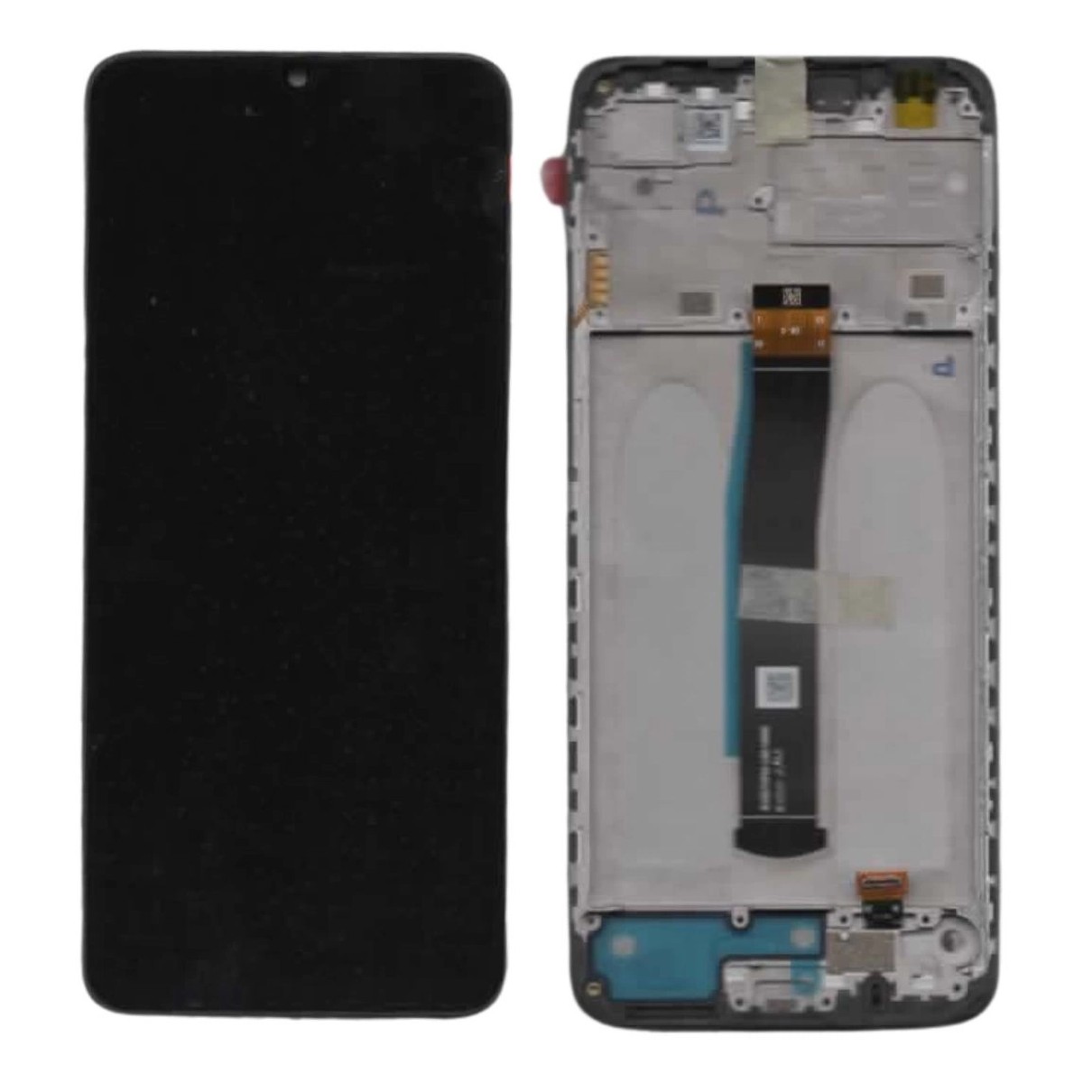 Módulo LCD con táctil + marco Xiaomi para Redmi 10C / POCO C40, Negro