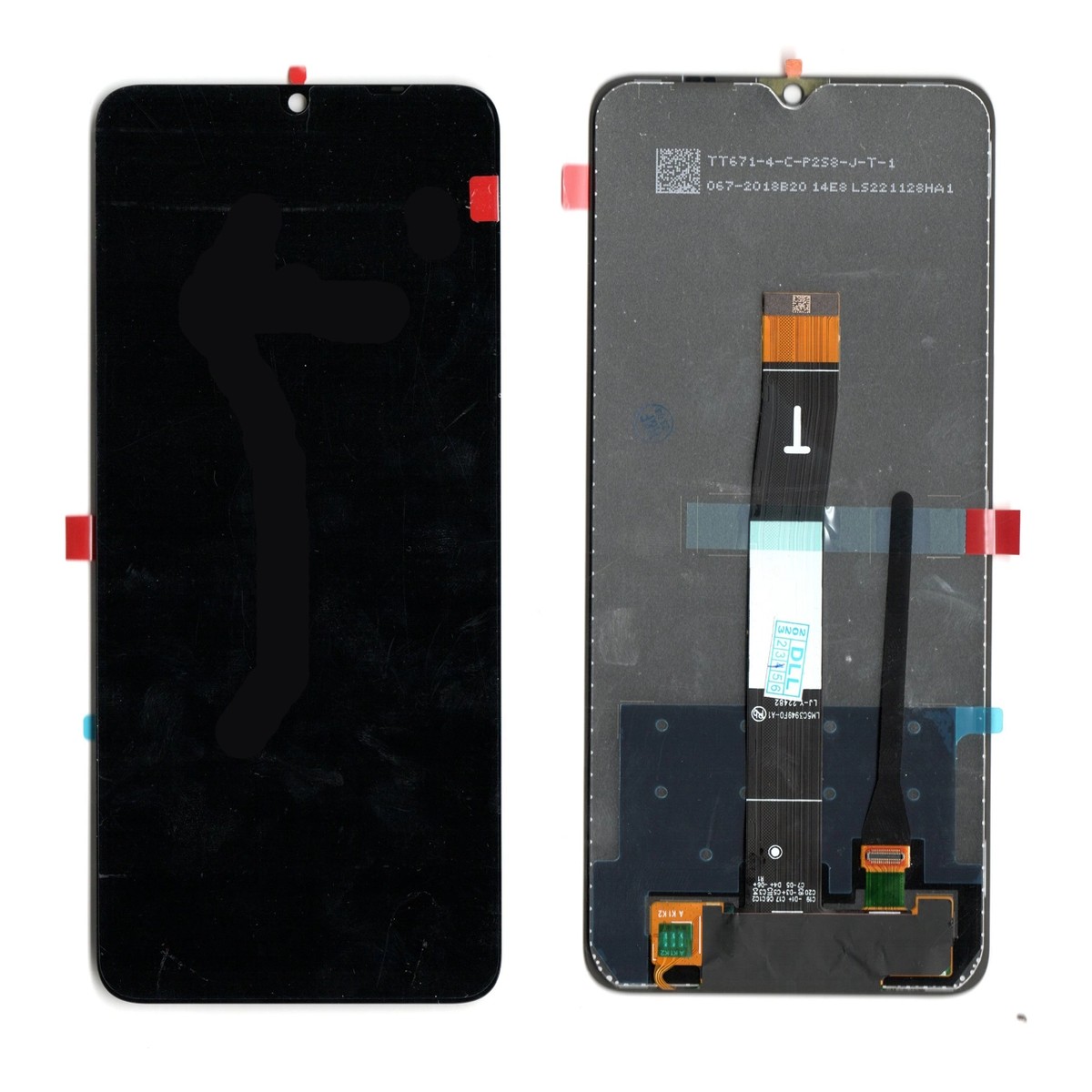 Módulo LCD con táctil Xiaomi para Redmi 12C, Negro