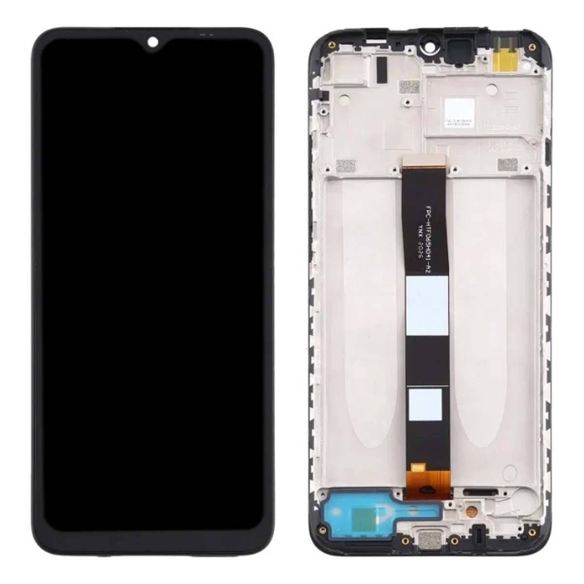 Módulo LCD con táctil + marco Xiaomi para Redmi 9A / Redmi 9C / Redmi 10A, Negro