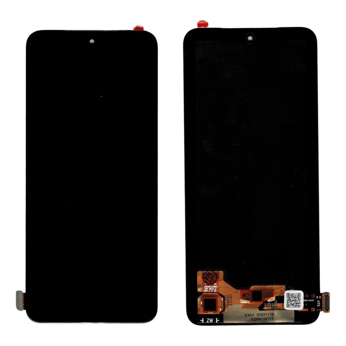 Módulo OLED con táctil Xiaomi para Redmi Note 12S, Negro