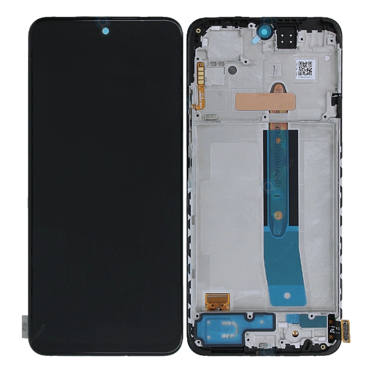 Módulo OLED con táctil + marco Xiaomi para Redmi Note 11S, Negro