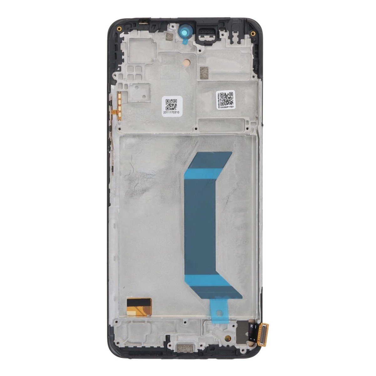 Módulo LCD con táctil + marco Xiaomi para Redmi Note 12 5G, Negro